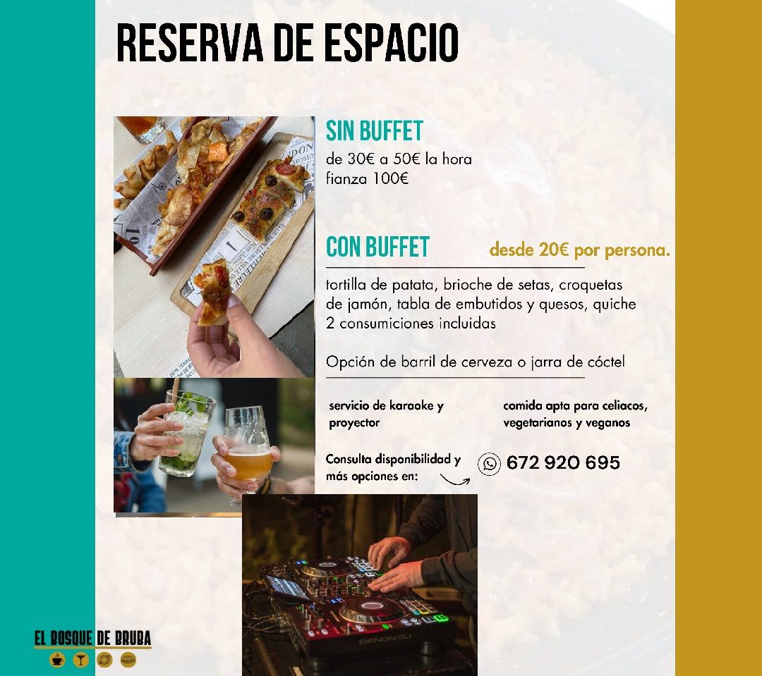 Reserva de espacio El Bosque de Bruba