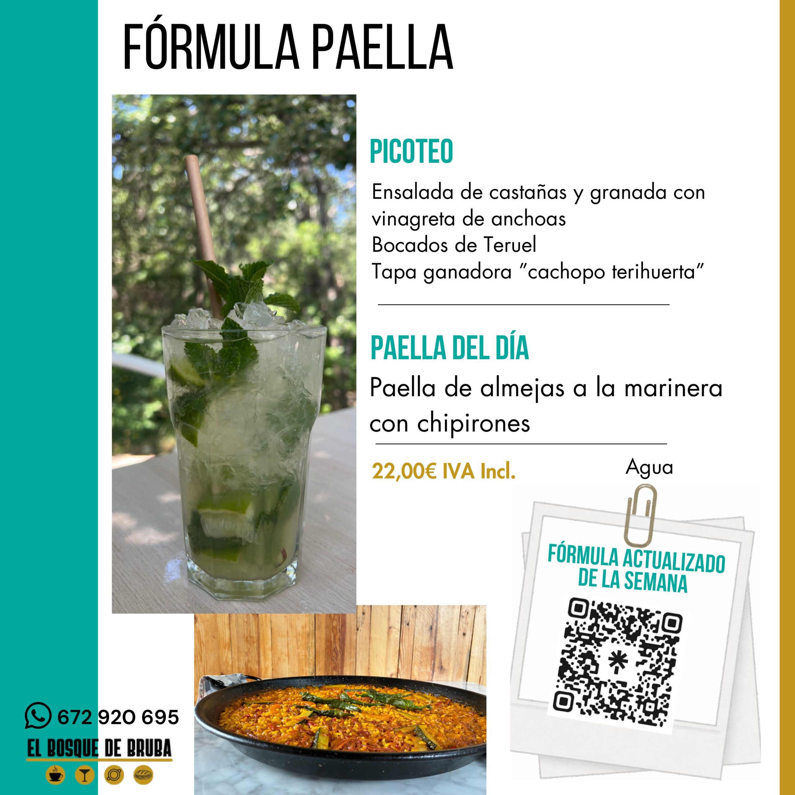 El Bosque de Bruba Fórmula paella
